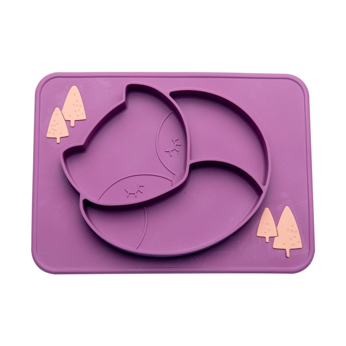 Silicone Baby Dining Plate - Baby Bubble Store