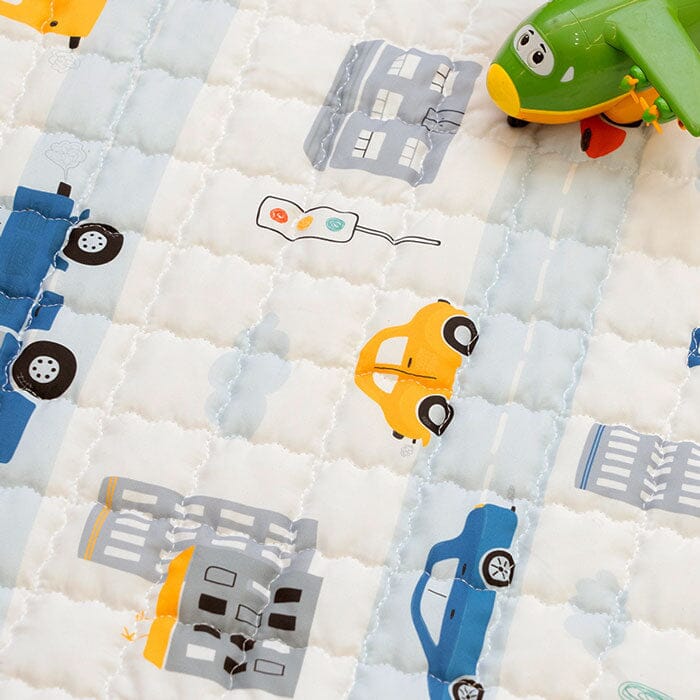 Wheels on the Road Baby Play Mat - Baby Bubble Store